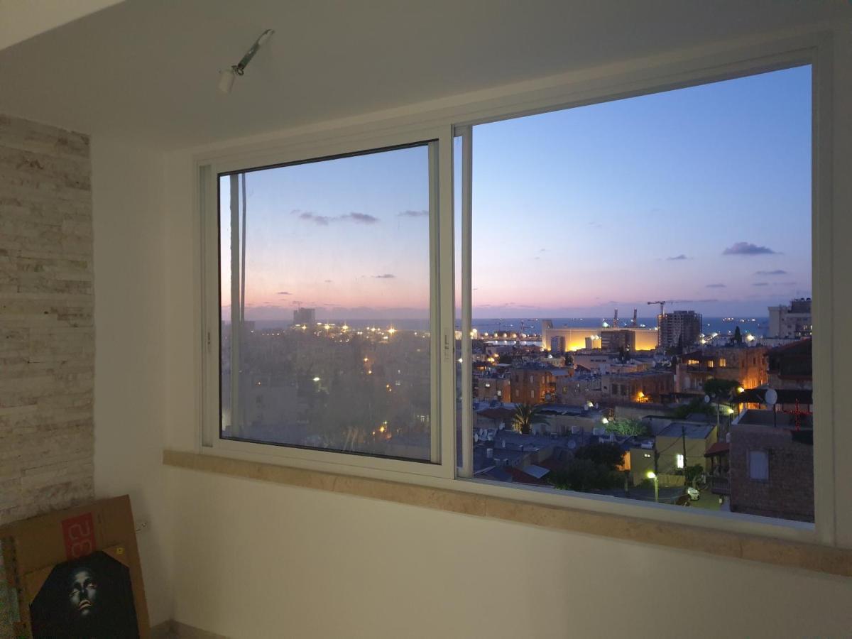 Maya New Guest House -Panoramic Sea&Citycentre View, Haifa Kültér fotó
